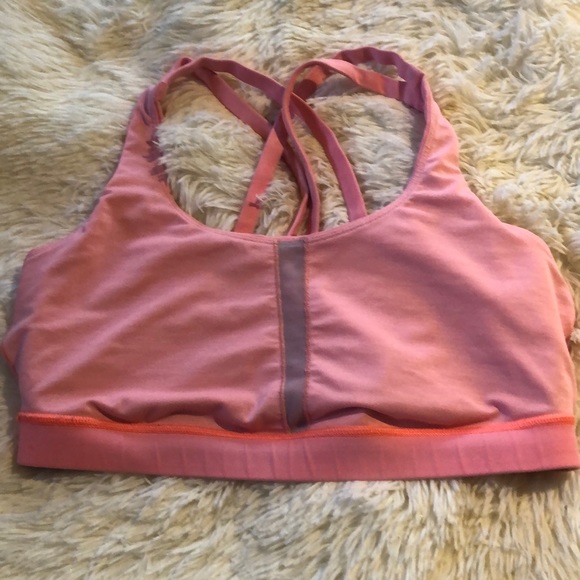 Lululemon Energy Bra in Peach/Pink - Picture 6 of 6